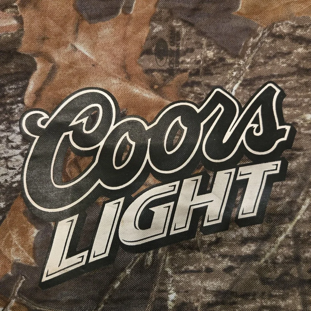 Coors Light Beer Camo Soft Gun Case Logo Carry Bag Camouflage Hunting Sleeve - Picture 7 of 8